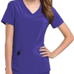 Set- Women's Urbane Performance Scrubs- Purple